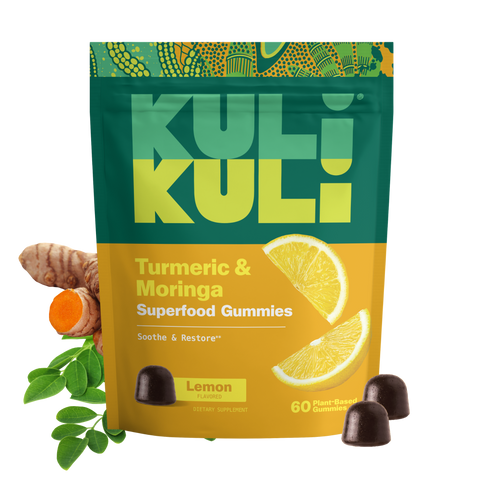Turmeric & Moringa Lemon Flavor Gummies Joint Health