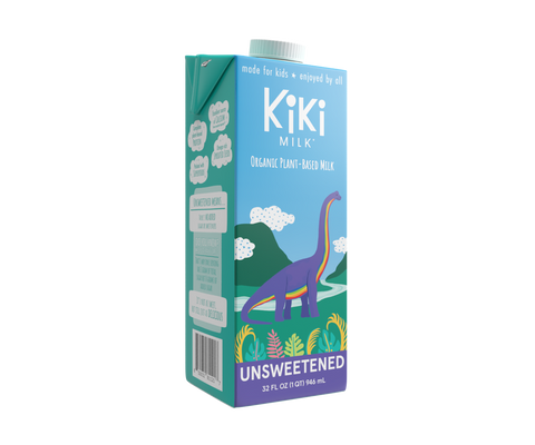 Unsweetened Plant Milk 32 fl oz Pack of 6 Kiki Milk