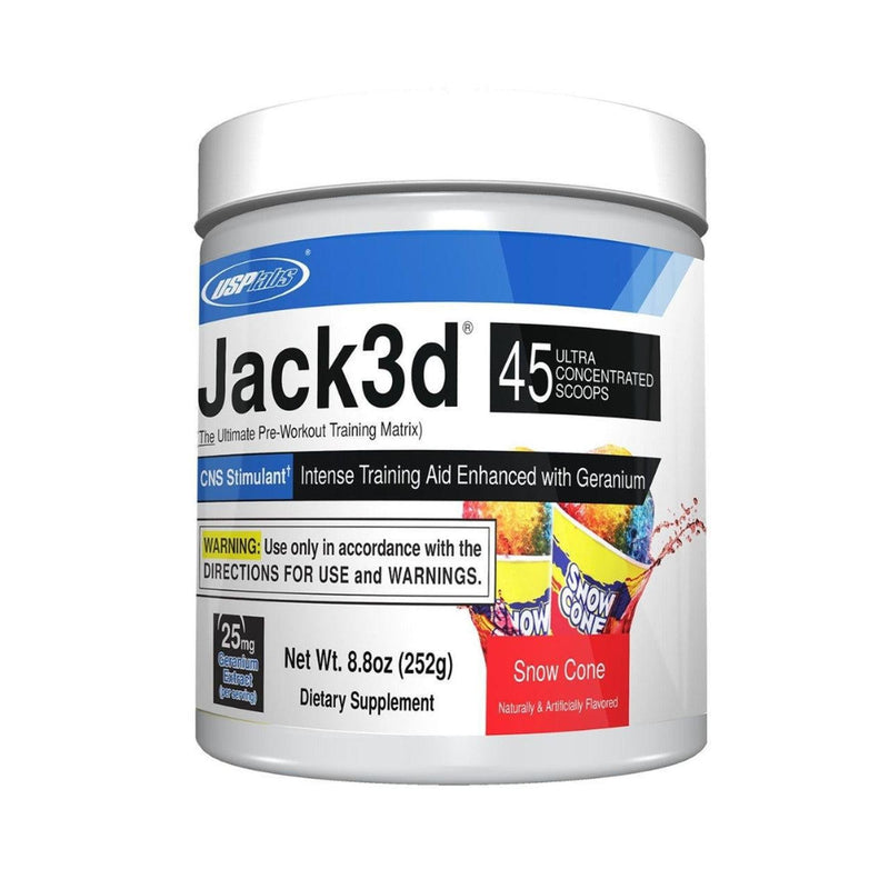 Jack3d Pre-Workout Supplement 45 Servings USP Labs