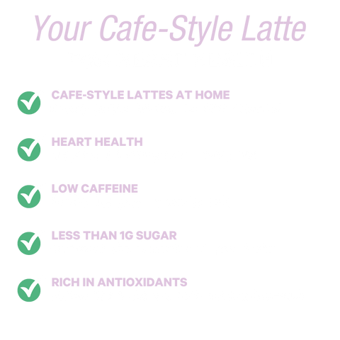 Ube Coconut Superfood Latte Heart Health Kuli Kuli