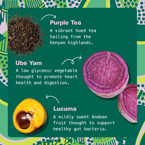 Ube Coconut Superfood Latte Heart Health Kuli Kuli