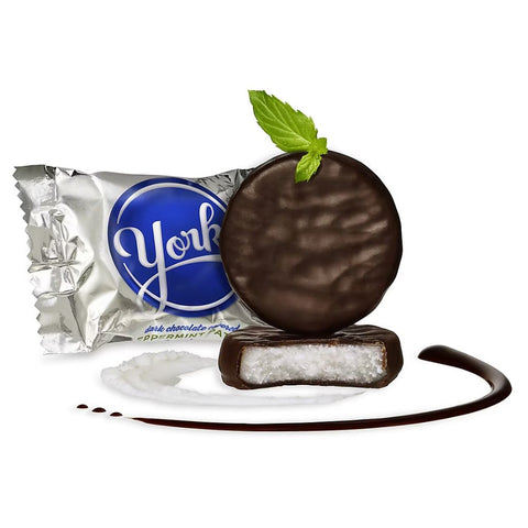 York Peppermint Patties Dark Chocolate Snack Size Bulk Value Bag