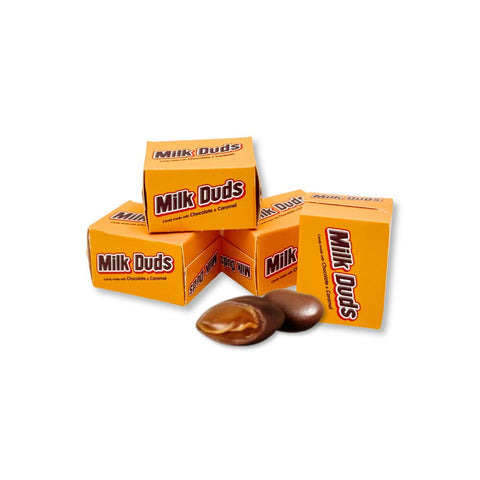 Milk Duds Chewy Caramel Chocolate Candy Snack Size Box Bulk Value Bag