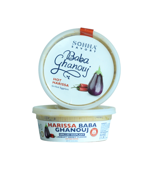 Sohha Harissa Baba Ghanouj Paste 6 Containers Case
