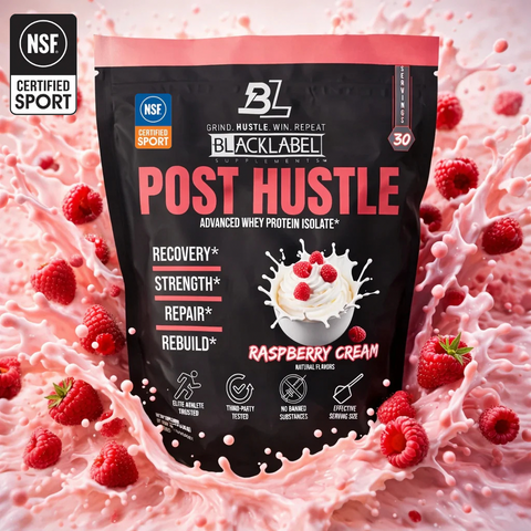 Post Hustle Whey Protein Isolate Muscle Recovery Supplement