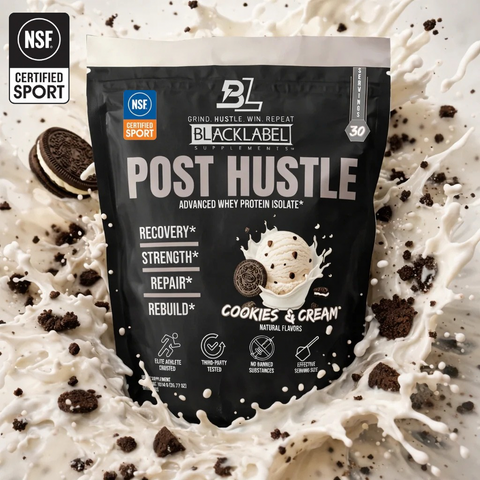 Post Hustle Whey Protein Isolate Muscle Recovery Supplement