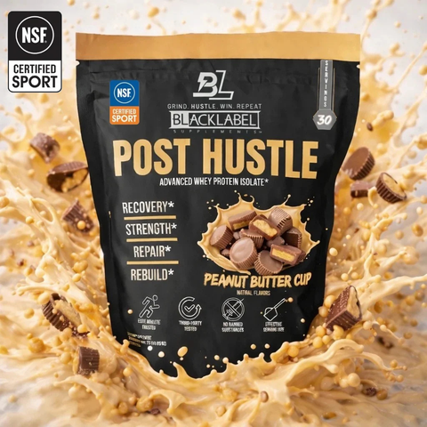 Post Hustle Whey Protein Isolate Muscle Recovery Supplement
