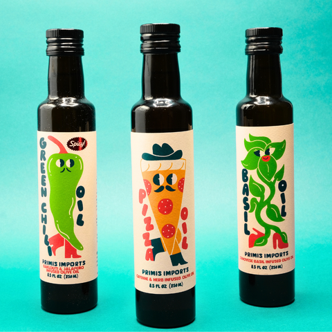 Co-Milled Infused Olive Oil Trio Gift Set Primis Imports