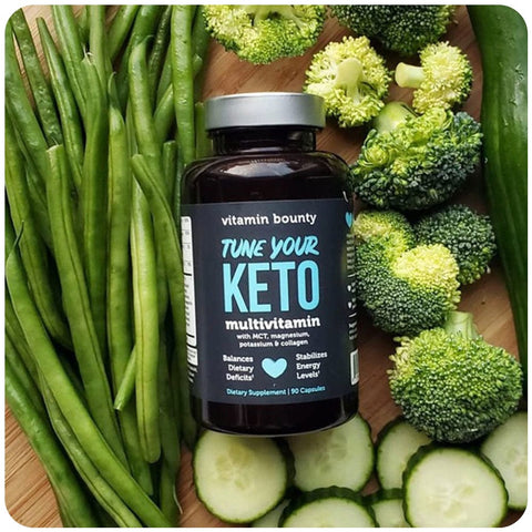 Tune Your Keto Multivitamin with Magnesium Potassium MCT Vitamin Bounty