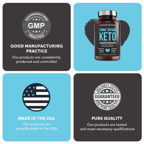 Tune Your Keto Multivitamin with Magnesium Potassium MCT Vitamin Bounty