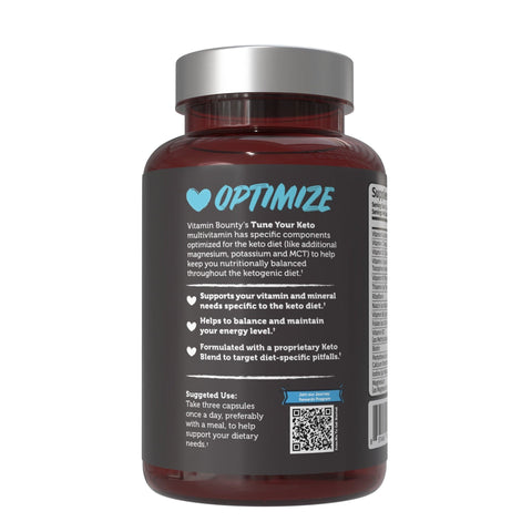 Tune Your Keto Multivitamin with Magnesium Potassium MCT Vitamin Bounty