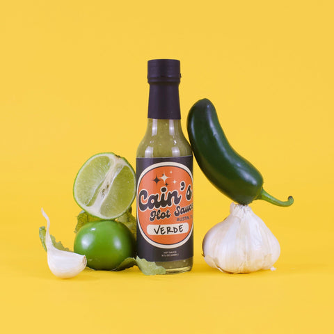 Verde Jalapeño Hot Sauce Salsa Cain's