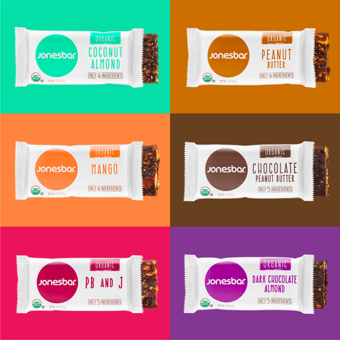 Variety Pack Organic Snack Bars Box of 12