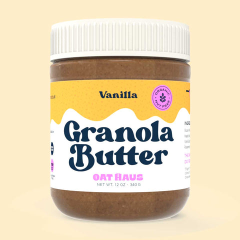 Vanilla Granola Butter Organic Gluten-Free Spread by Oat Haus