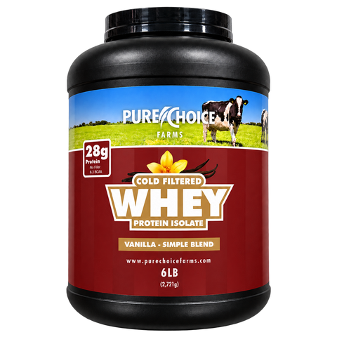 Whey Protein Isolate with Organic Vanilla