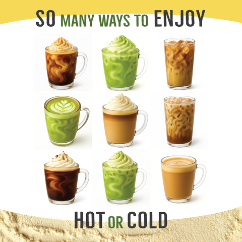 Collagen Protein Creamer Salted Caramel Coffee Creamer ReviTEAlize