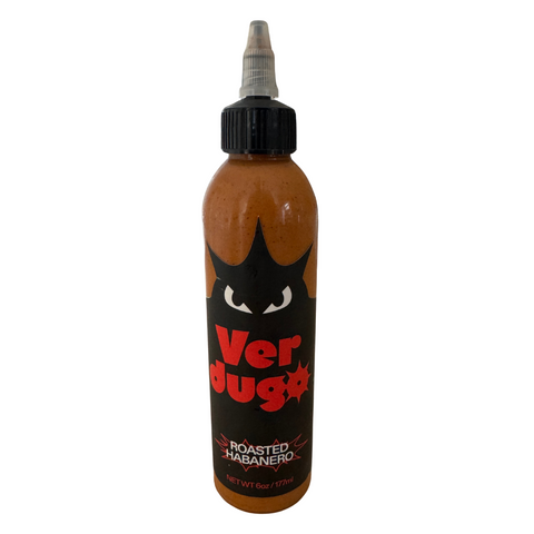 Verdugo Roasted Habanero Hot Sauce 6oz Bottle - 16 Pack