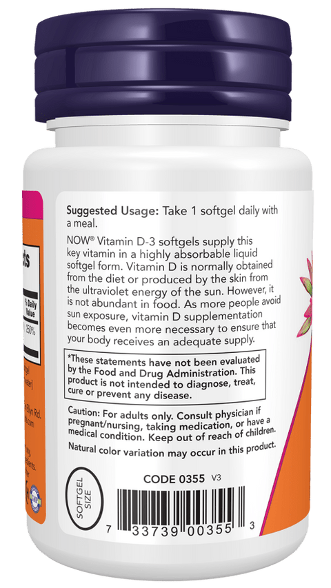 Vitamin D-3 2,000 IU