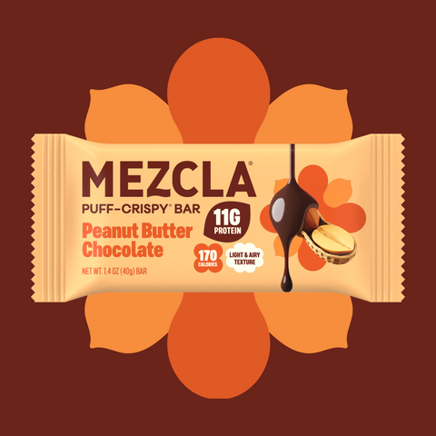 Peanut Butter Chocolate Bars 1.4 oz Protein Bars Mezcla