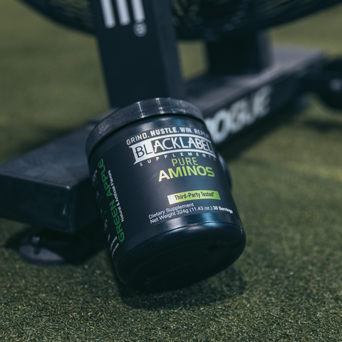Pure Aminos Plant-Based Amino Acid Supplement BLACKLABEL