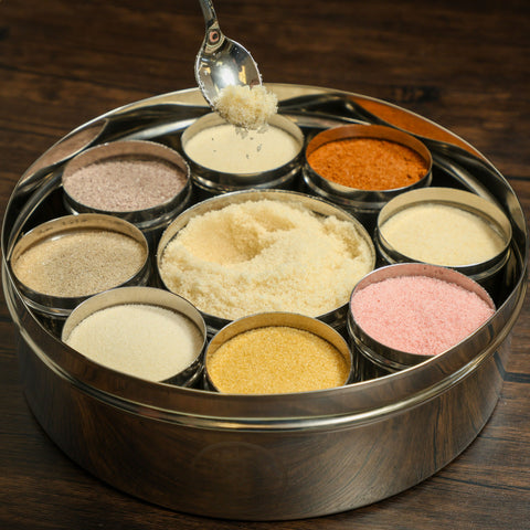 Flavored Sugar Gourmet Spice Wheel with 9 Flavored Sugars
