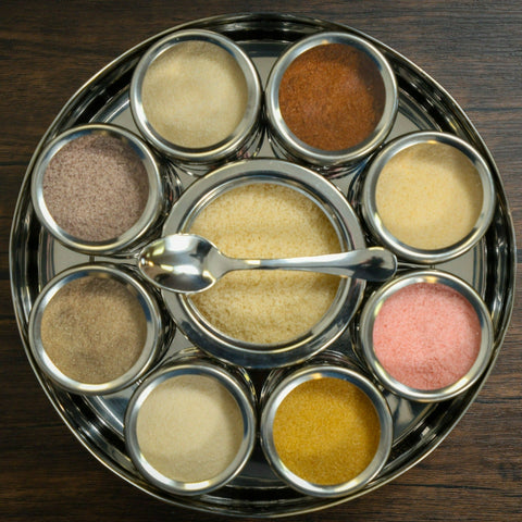 Flavored Sugar Gourmet Spice Wheel with 9 Flavored Sugars