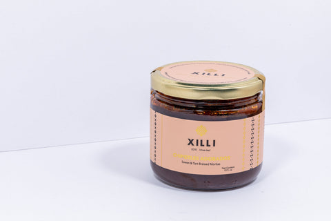 Xilli Chipotles Adobados Sweet and Tart Braised Moritas Case - 12 Jars x 10 oz