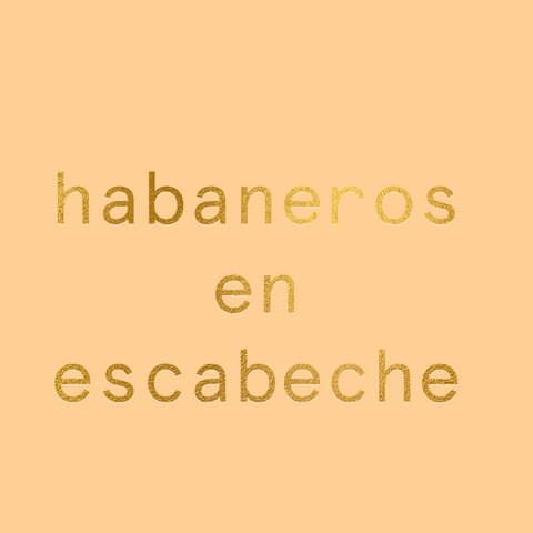 Xilli Habaneros en Escabeche Mayan-Style Pickled Habaneros Case - 12 Jars x 10 oz