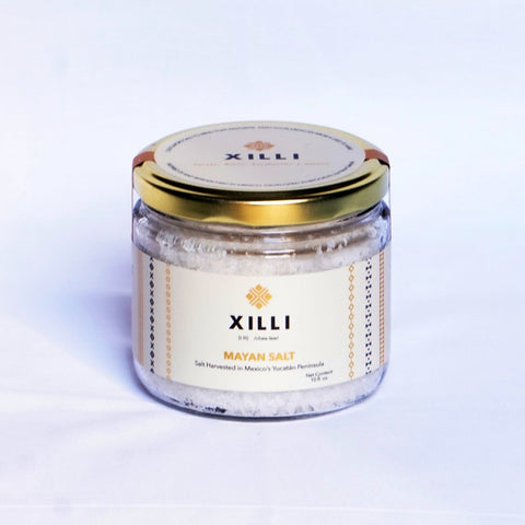 Xilli Mayan Salt Case 12 Jars x 10 oz Mayan Fleur de Sel