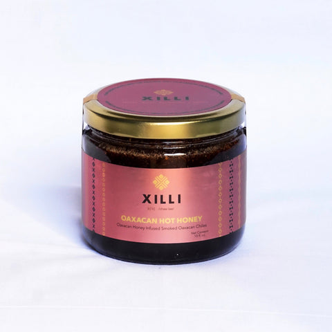 Xilli Oaxacan Hot Honey Smoked Chile Infused Honey Case 12 Jars