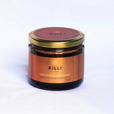 Xilli Veracruz Hot Honey 10 oz Case - 12 Jars Single-Origin Honey
