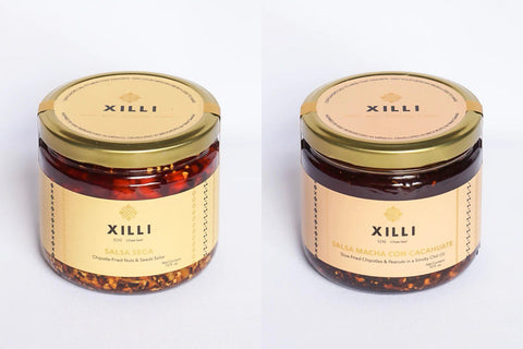 XILLI-Oil Chipotle-Fried Nuts & Seeds Salsa Dry Salsa Macha