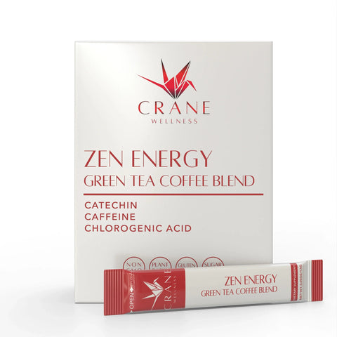 Green Tea & Coffee Blend Clean Energy Drink Zen Energy