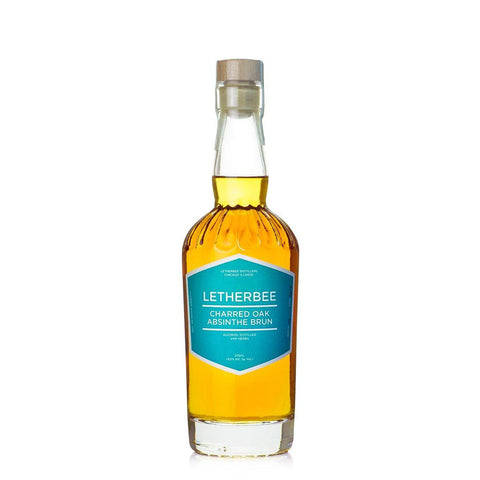 Barrel-Aged Charred Oak Absinthe Brun 375ML Letherbee Distillers