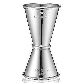 Viski Stainless-Steel Jigger 0.5OZ/0.75OZ Double Jigger