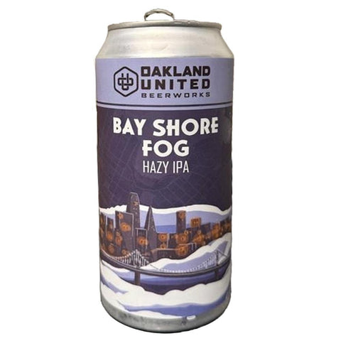 Bay Shore Fog Hazy IPA Beerworks Oakland United 16OZ
