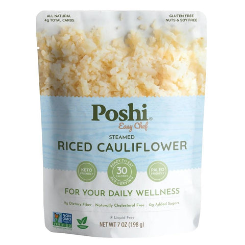 Steamed Riced Cauliflower 200G Poshi