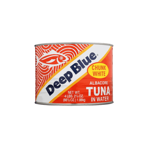 Chunk White Albacore Tuna In Water 4 lb DEEP BLUE
