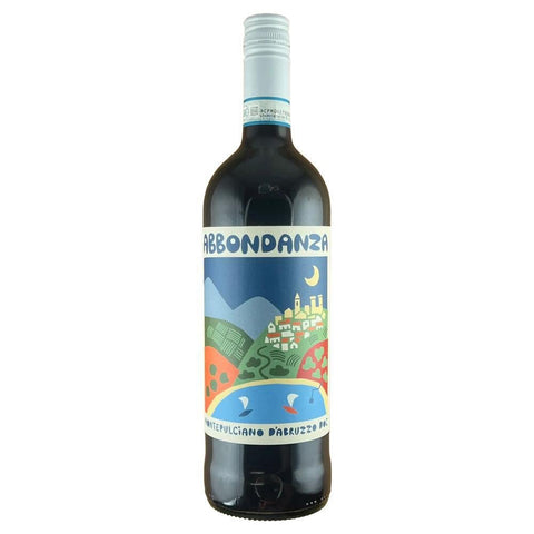 Montepulciano d'Abruzzo Natural Red Wine 1L Abbondanza