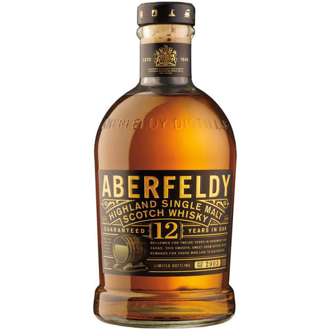 Aberfeldy 12yr Highland Scotch Malt Whisky 750ML
