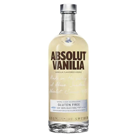 Vanilla Flavored Vodka Absolut Vodka 750ML