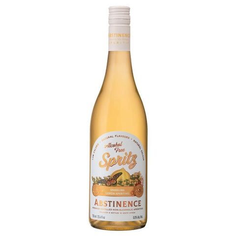 Lemon Aperitivo Spritz Pre-Mixed Aperitif 750ML Abstinence Spirits