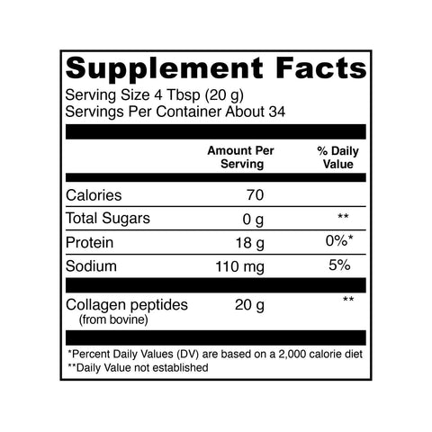 Vital proteins Collagen Peptides Unflavored