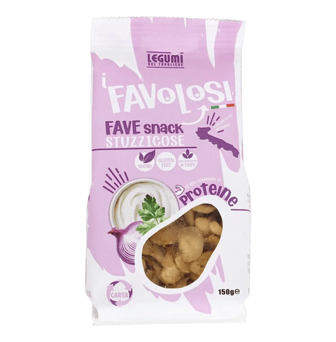Fave Snack Bold Seasoned Stuzzicose Snack Flora Fave Snack