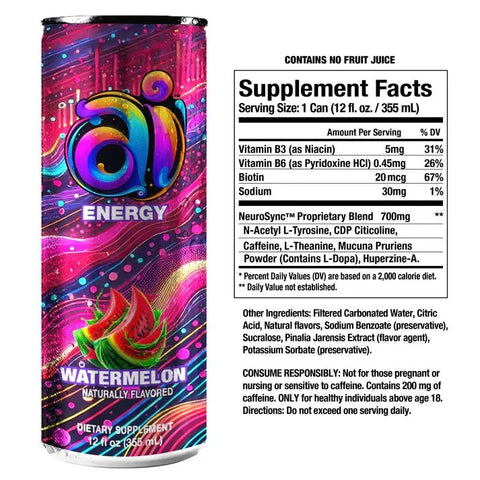 AI ENERGY DRINK 12 Fl oz