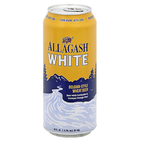 Allagash White Belgian-Style Wheat Beer 16OZ Allagash Brewing Company