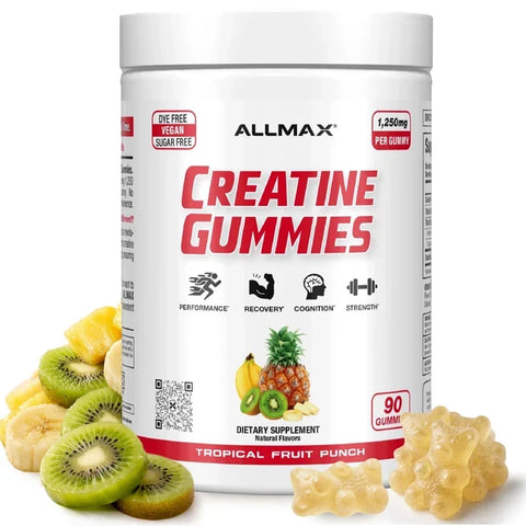 ALLMAX Creatine Gummies | 5g Creatine | Sugar-Free