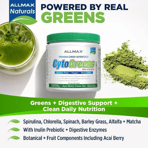 CytoGreens Super Green Powder 14 Servings Daily Super Greens ALLMAX