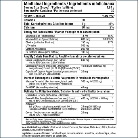 AllMax RapidCuts Extreme Powder, 30 Servings
