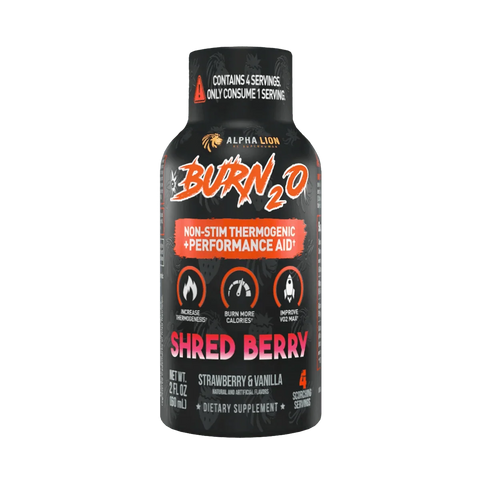 Alpha Lion BURN2O – Stimulant-Free Liquid Thermogenic & Performance Support, 31 Servings